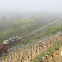 Bahnverkehr um Weißenfels 13.5.2017